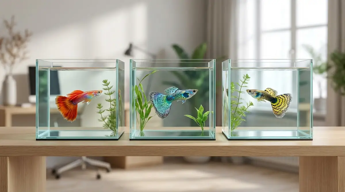 グッピーの種類を選ぶときの3つのポイント