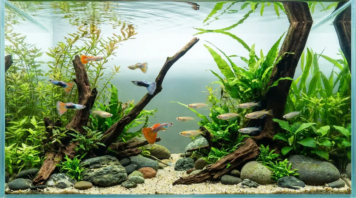 グッピーとメダカの混泳を成功させる5つの条件