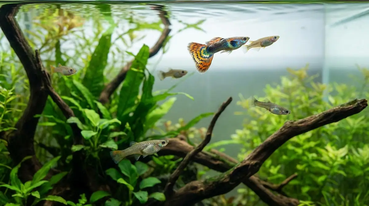 グッピーとメダカの混泳でよくあるトラブルと対処法