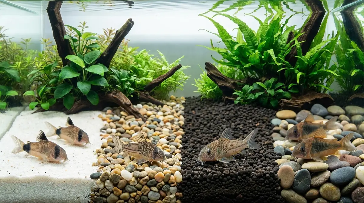 コリドラス用底砂おすすめ7選を徹底比較