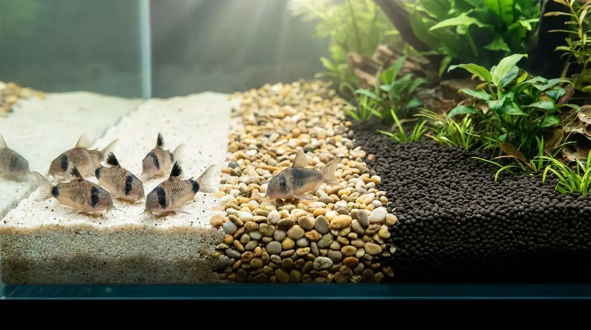 失敗しないコリドラス用底砂の選び方【3つの基準】