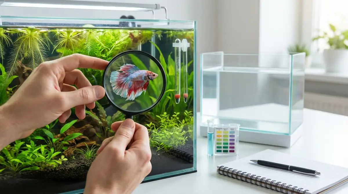 ベタの病気を発見したらまずやること｜初動対応3ステップ