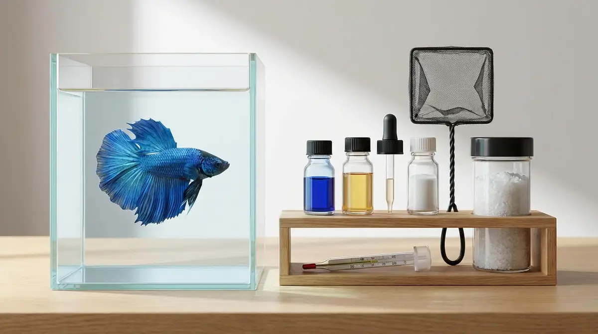 ベタの病気治療に使われる主な薬と常備アイテム