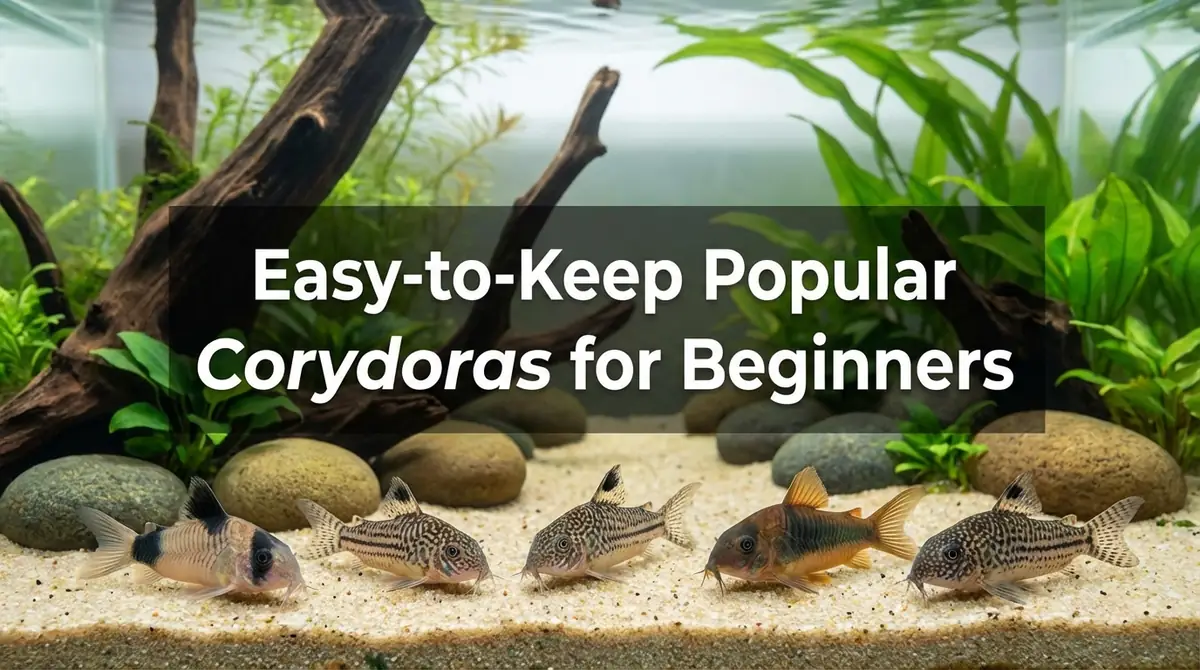 【初心者向け】飼いやすい人気コリドラスの種類5選