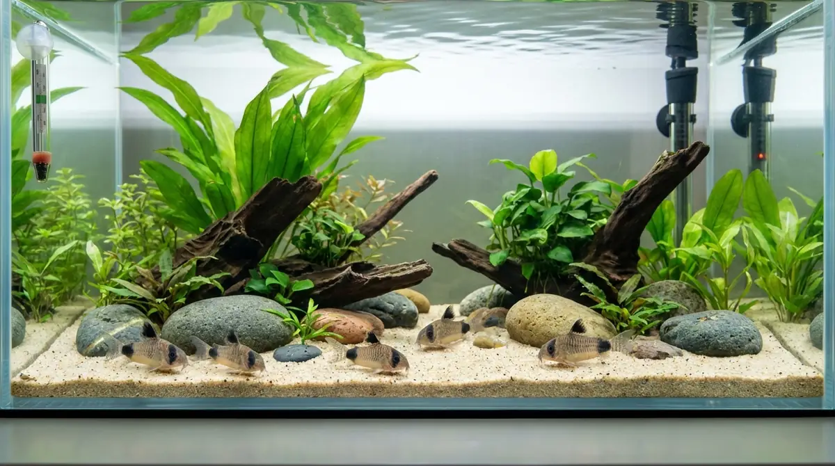 コリドラスを飼う前に知っておきたい飼育の基本条件