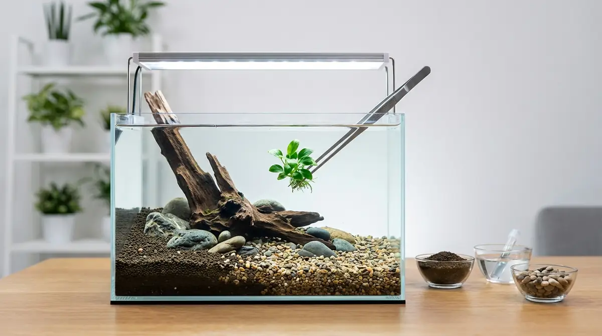 水草を入れる前に知っておくべき3つの注意点