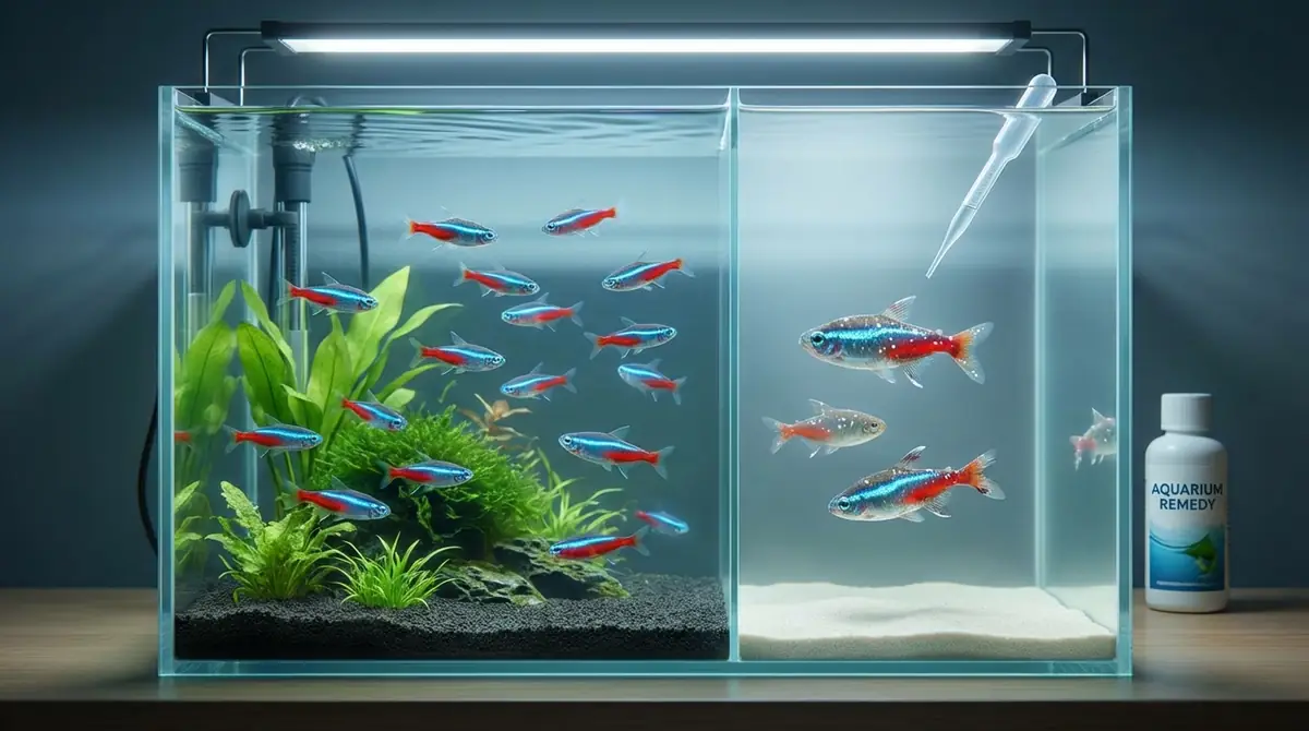 ネオンテトラがかかりやすい病気と対処法