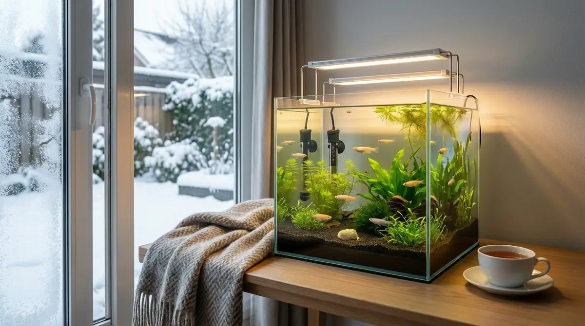 【室内飼育】メダカの冬の管理方法