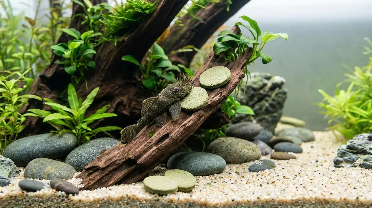 小型プレコの基本的な飼い方|飼育環境と餌