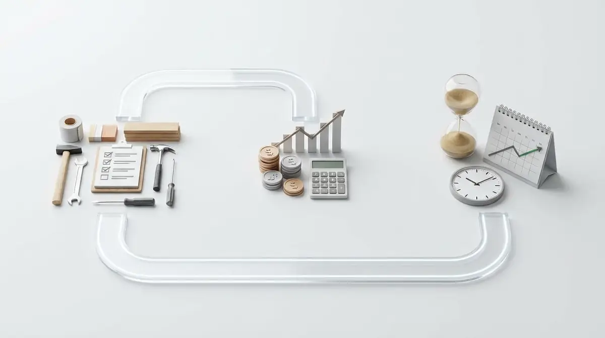 必要なもの・費用・完成までの期間【30秒でわかる全体像】