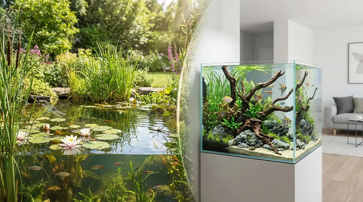 ビオトープとは?水槽飼育との違いをわかりやすく解説