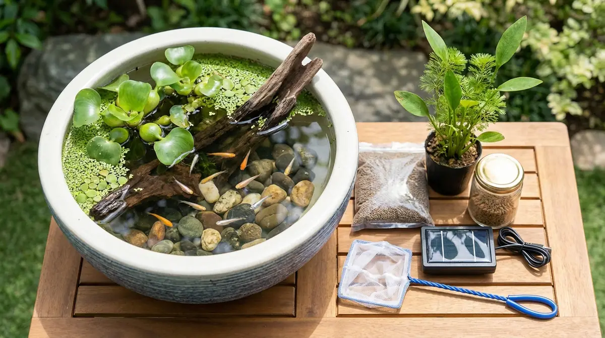 メダカビオトープに必要なものと選び方