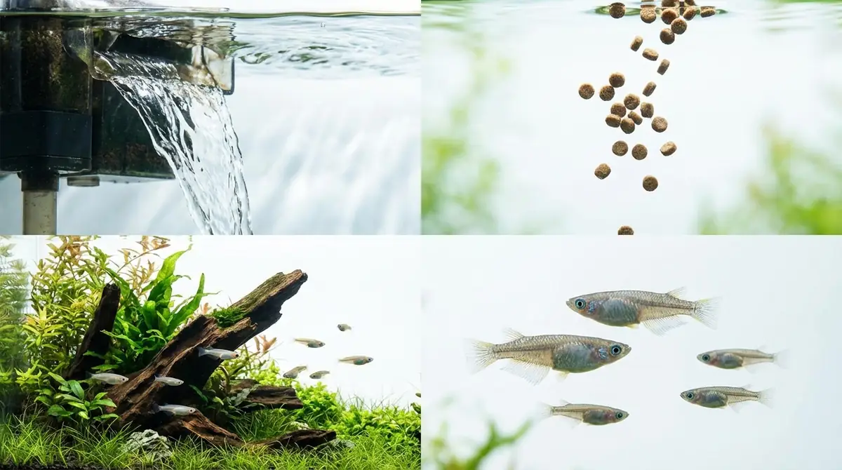 メダカの寿命を左右する4つの要因