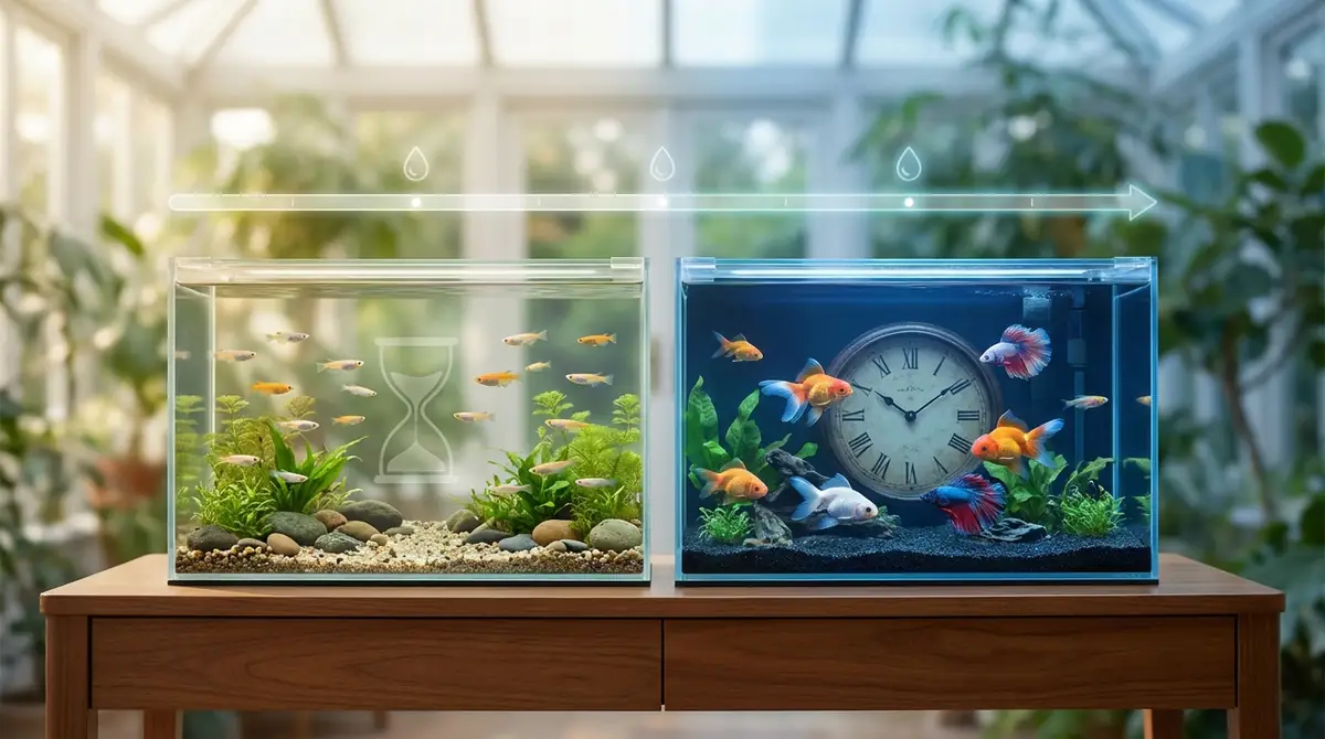 メダカと他の観賞魚の寿命を比較