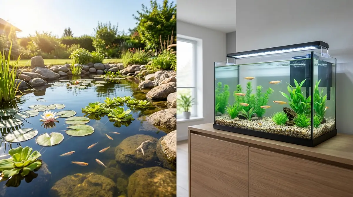 メダカの屋外飼育とは？室内飼育との違い