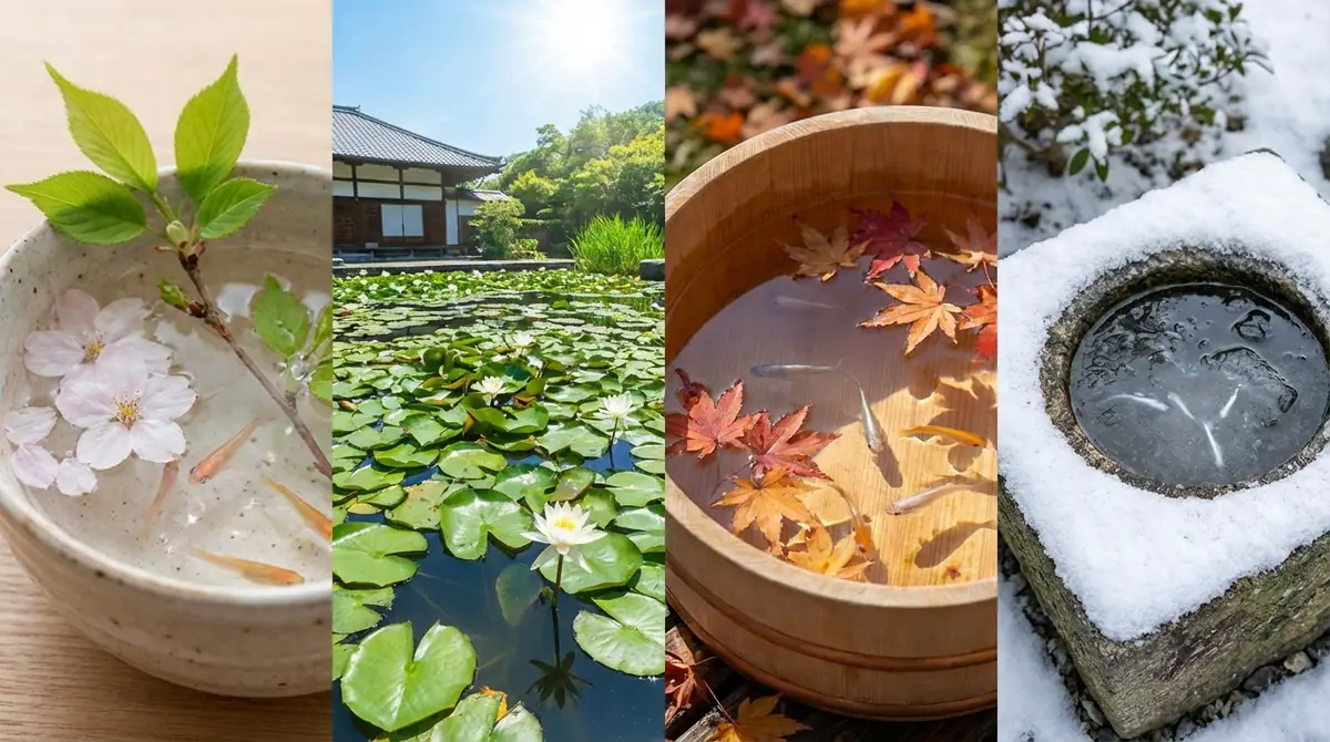 メダカの屋外飼育｜季節別の管理ポイント