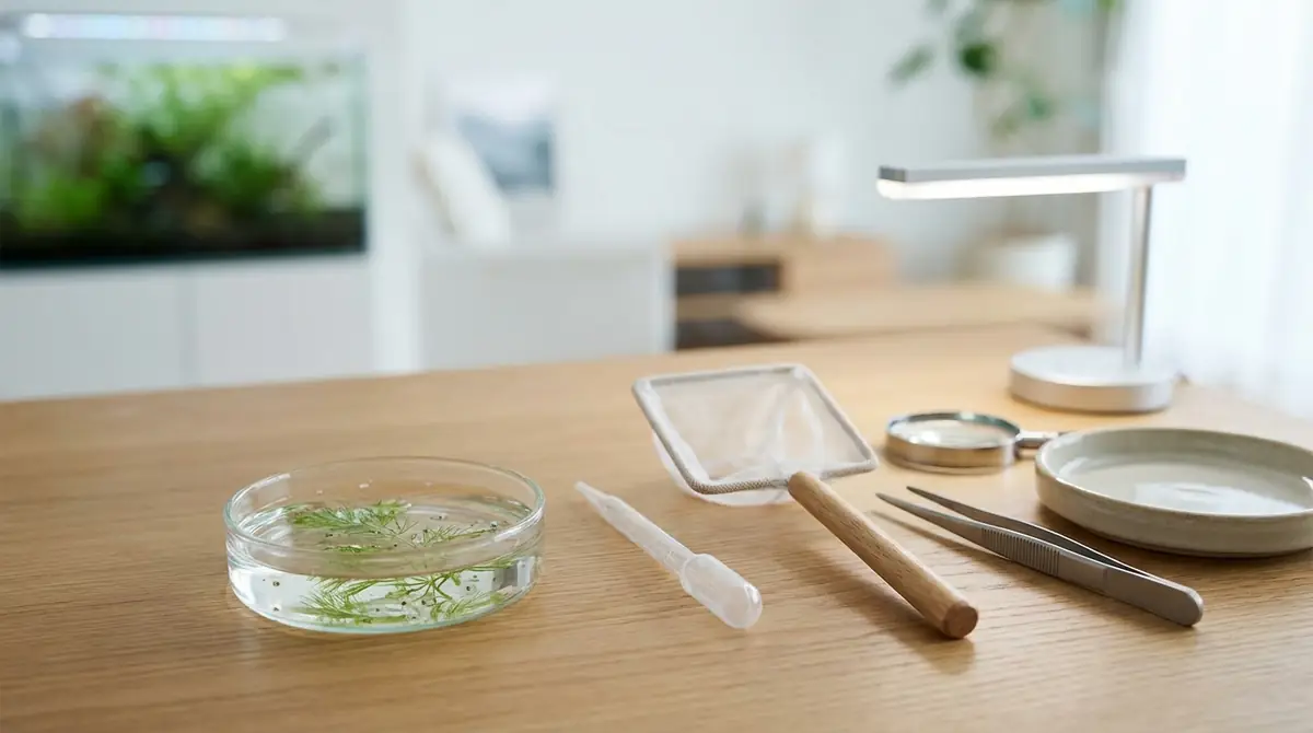 メダカの卵の育て方に必要な道具リスト