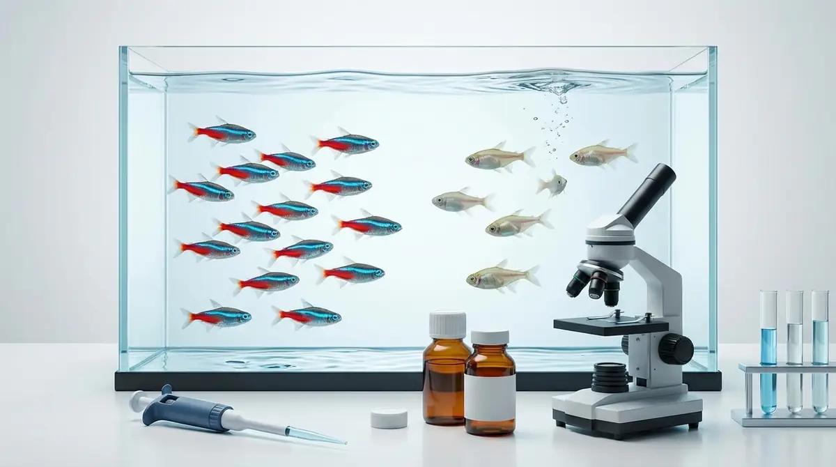 ネオンテトラの病気別治療法と具体的な手順