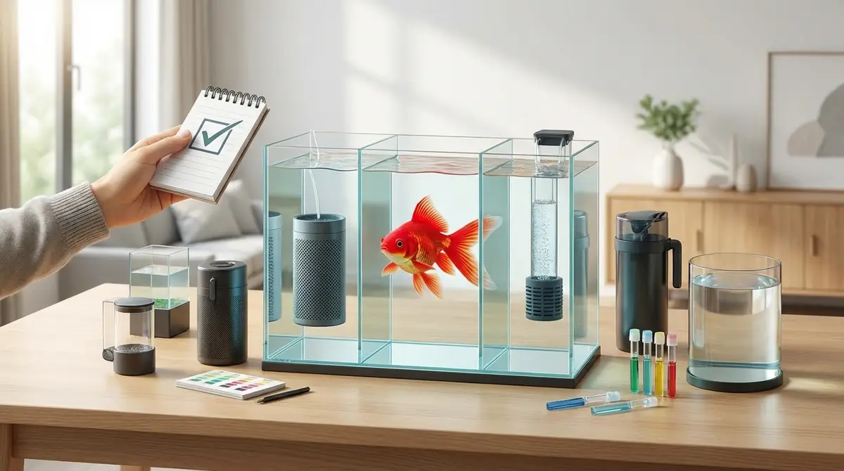 金魚の水槽を選ぶ前に確認すべき3つのポイント