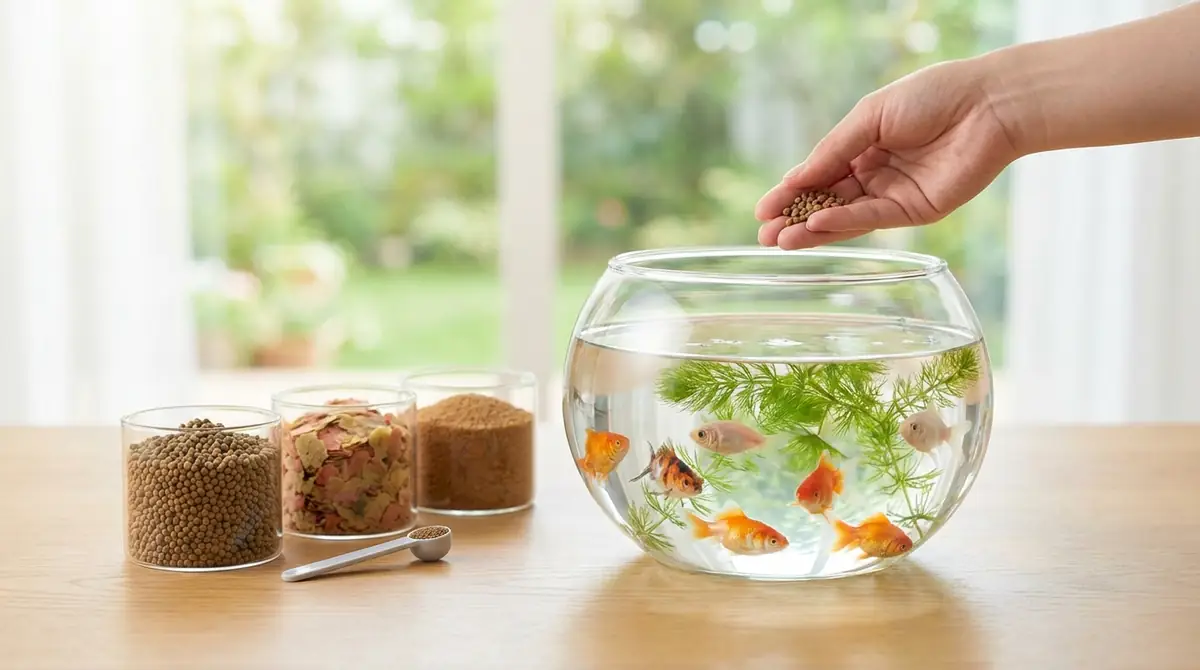 金魚の餌の選び方|失敗しない3つのポイント