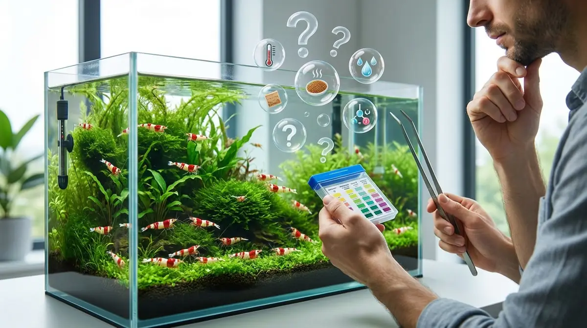 レッドビーシュリンプ飼育でよくある質問(FAQ)