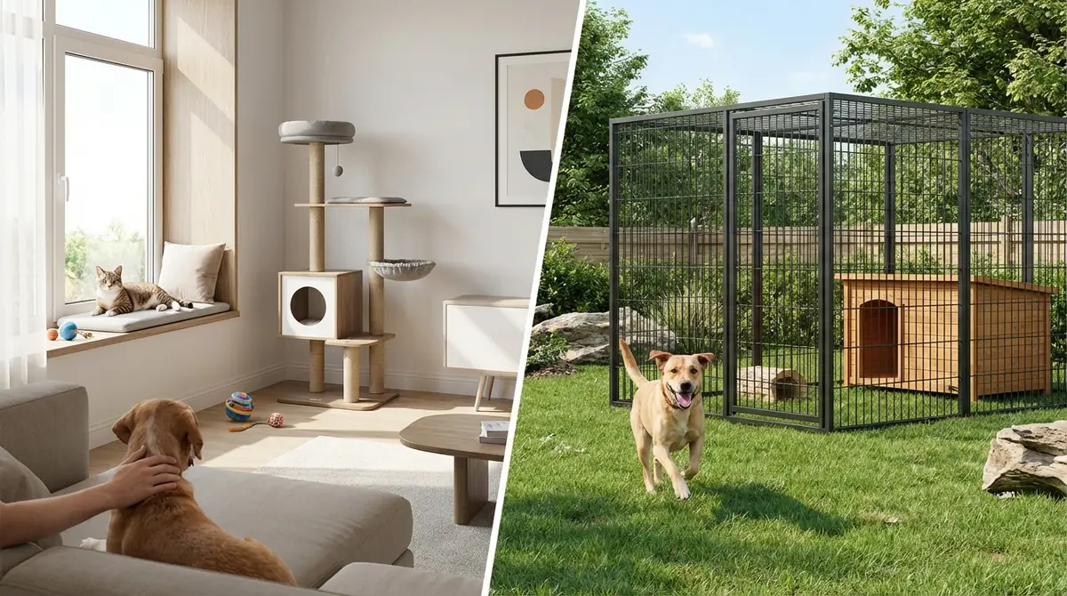 室内飼育と屋外飼育の違い|初心者はどちらがおすすめ?