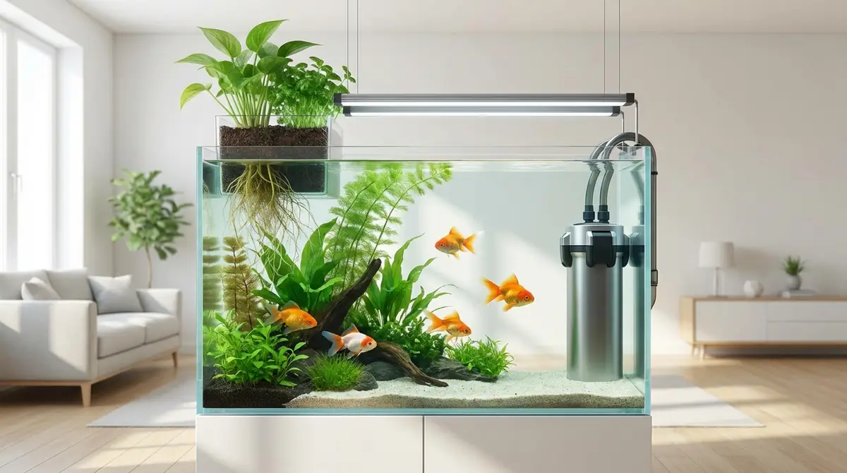 金魚の水換え頻度を減らす3つの工夫