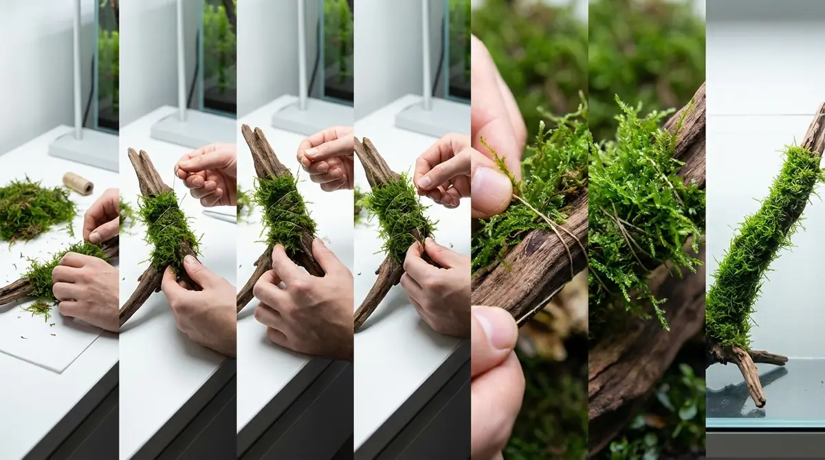 ウィローモスの巻き方｜7ステップで完全解説