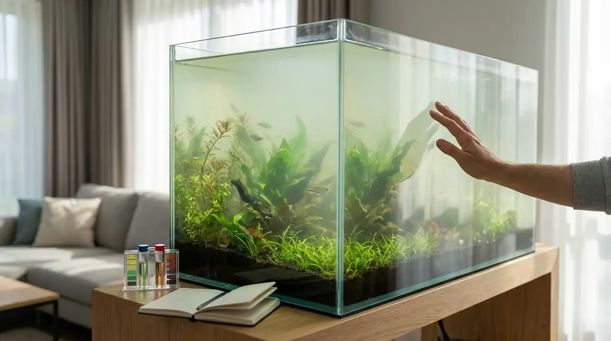 水槽の白濁りは放置して大丈夫？危険度の判断基準