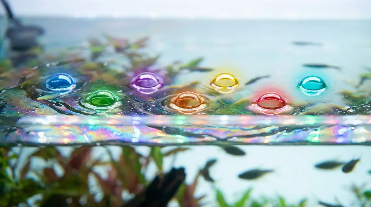 水槽に油膜が発生する7つの原因