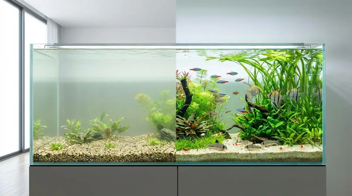 【結論】水槽立ち上げ期間は2〜4週間が目安